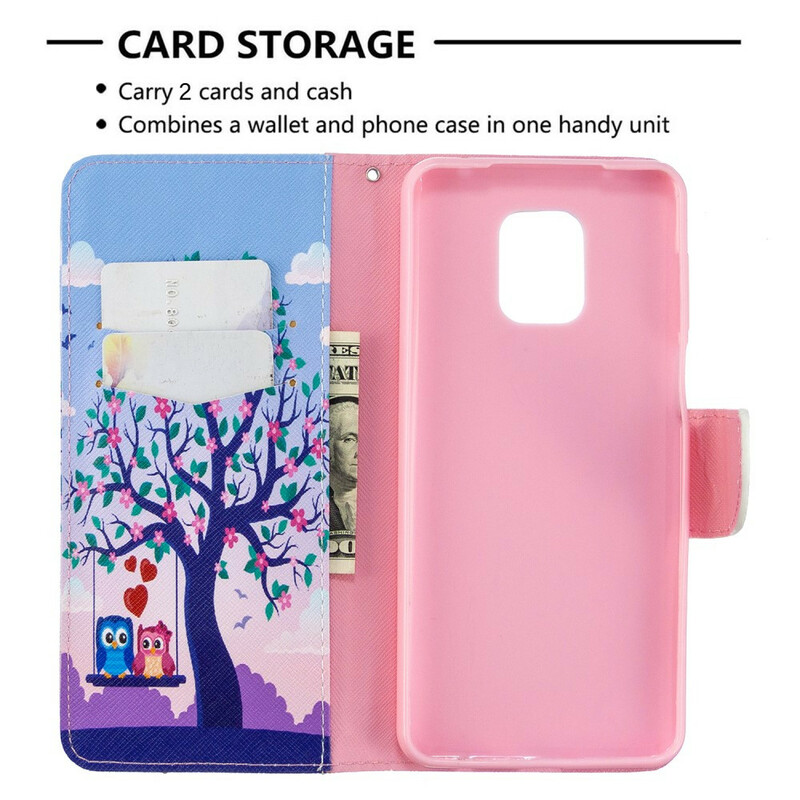 Housse Xiaomi Redmi Note 9S / Redmi Note 9 Pro Hiboux Sur La Balançoire Housse Xiaomi Redmi Note 9S / Redmi Note 9 Pro Hiboux Sur La Balançoire