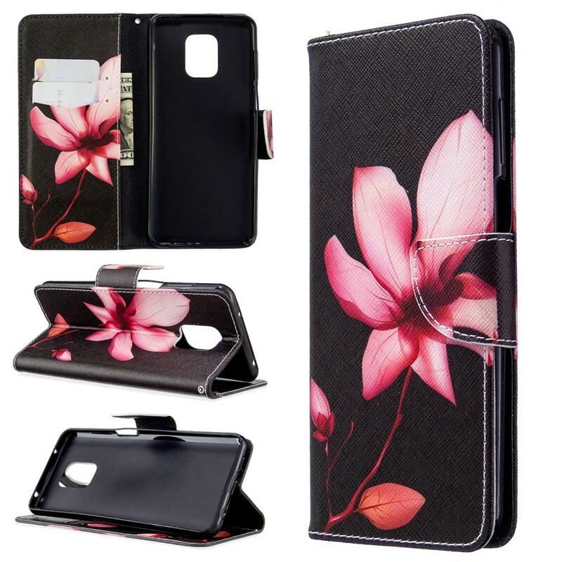 Housse Xiaomi Redmi Note 9S / Redmi Note 9 Pro Fleur Rose Housse Xiaomi Redmi Note 9S / Redmi Note 9 Pro Fleur Rose