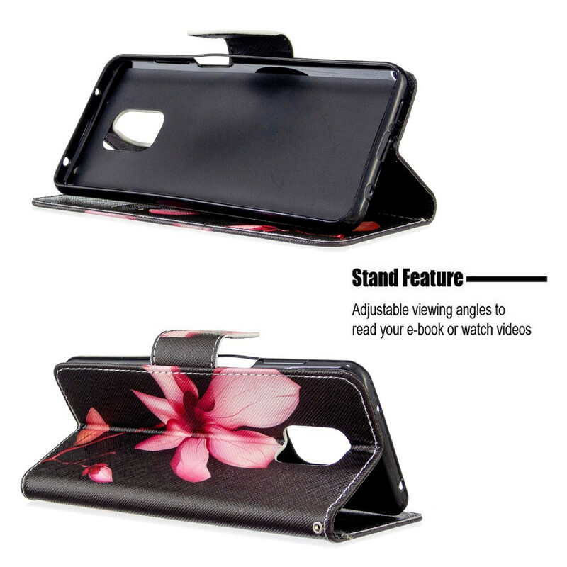 Housse Xiaomi Redmi Note 9S / Redmi Note 9 Pro Fleur Rose Housse Xiaomi Redmi Note 9S / Redmi Note 9 Pro Fleur Rose