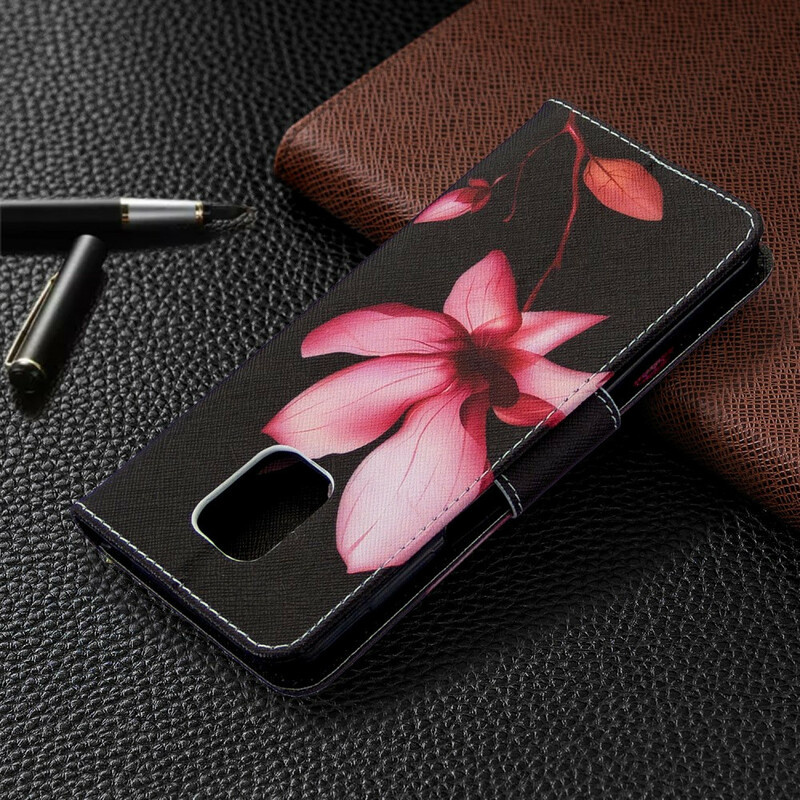 Housse Xiaomi Redmi Note 9S / Redmi Note 9 Pro Fleur Rose Housse Xiaomi Redmi Note 9S / Redmi Note 9 Pro Fleur Rose