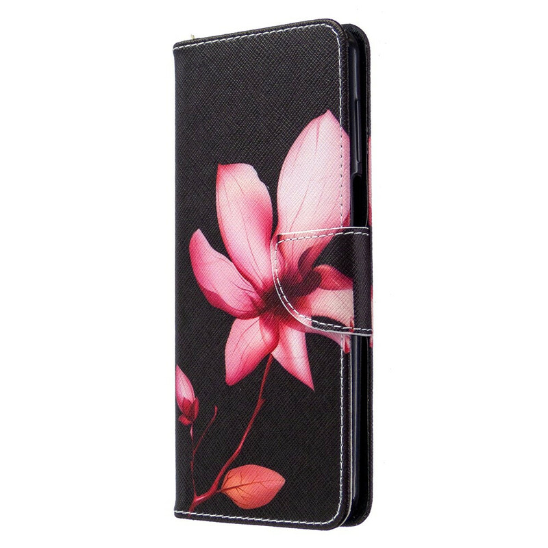 Housse Xiaomi Redmi Note 9S / Redmi Note 9 Pro Fleur Rose Housse Xiaomi Redmi Note 9S / Redmi Note 9 Pro Fleur Rose
