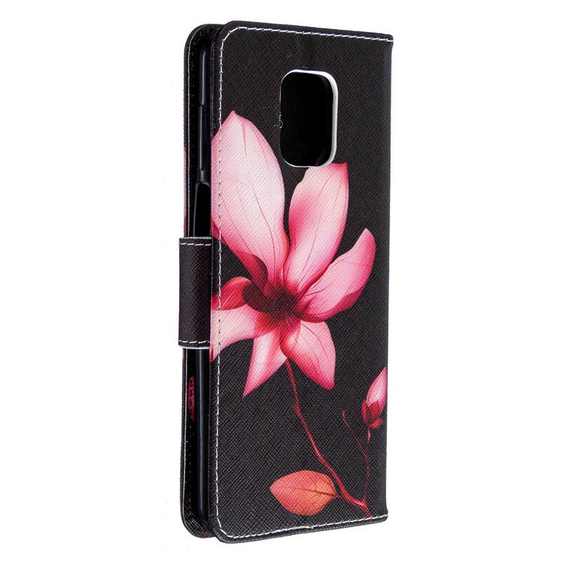 Housse Xiaomi Redmi Note 9S / Redmi Note 9 Pro Fleur Rose Housse Xiaomi Redmi Note 9S / Redmi Note 9 Pro Fleur Rose