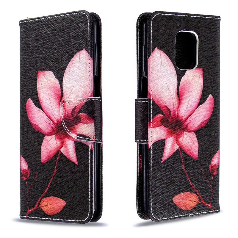 Housse Xiaomi Redmi Note 9S / Redmi Note 9 Pro Fleur Rose Housse Xiaomi Redmi Note 9S / Redmi Note 9 Pro Fleur Rose
