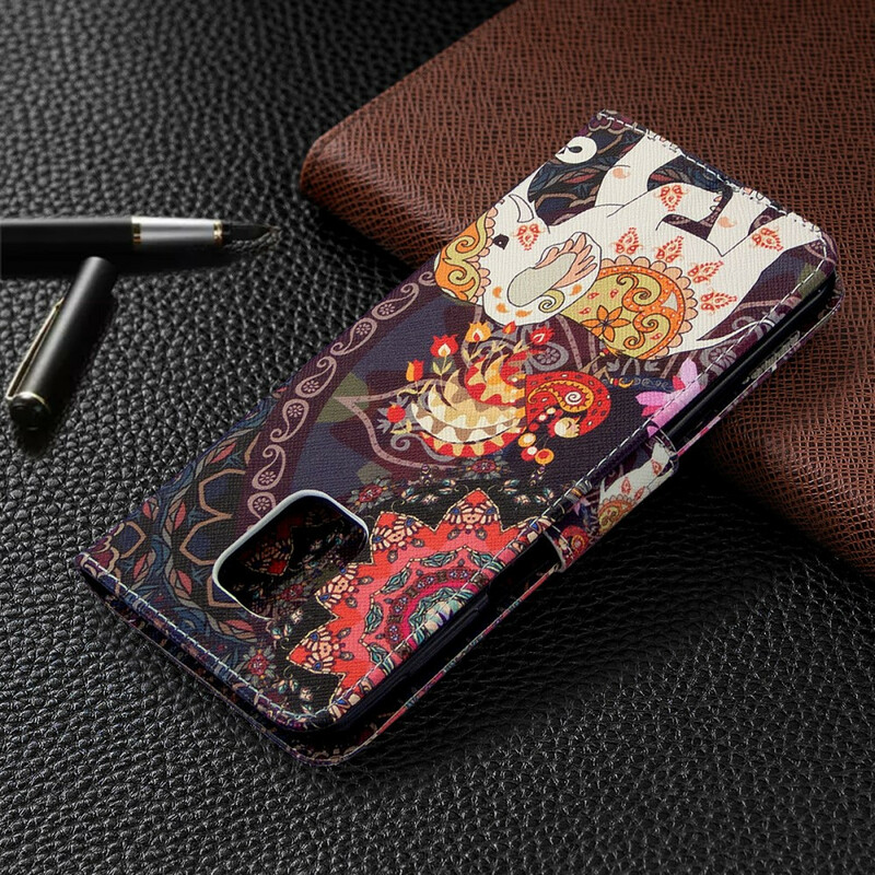 Housse Xiaomi Redmi Note 9S / Redmi Note 9 Pro Éléphants Indiens Housse Xiaomi Redmi Note 9S / Redmi Note 9 Pro Éléphants Indiens
