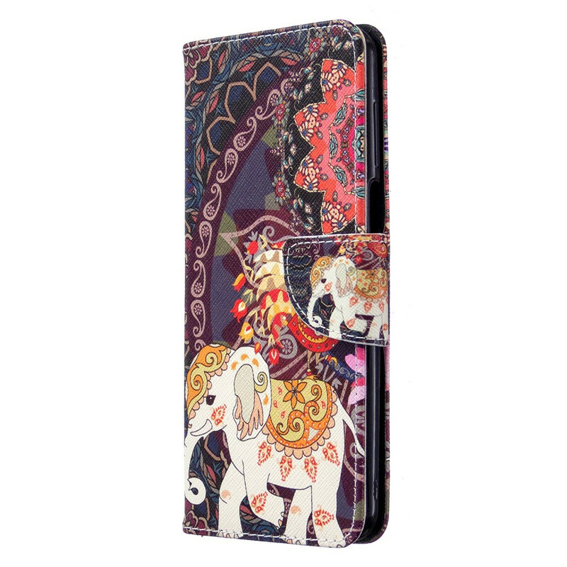 Housse Xiaomi Redmi Note 9S / Redmi Note 9 Pro Éléphants Indiens Housse Xiaomi Redmi Note 9S / Redmi Note 9 Pro Éléphants Indiens