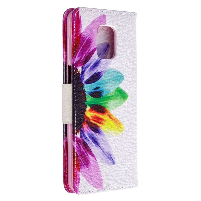 Housse Xiaomi Redmi Note 9S / Redmi Note 9 Pro Fleur Aquarelle Housse Xiaomi Redmi Note 9S / Redmi Note 9 Pro Fleur Aquarelle