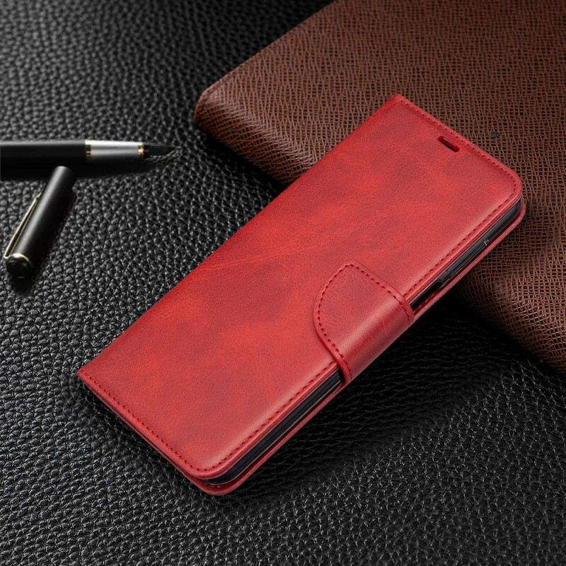Housse Xiaomi Redmi Note 9S / Redmi Note 9 Pro Style Cuir à Lanière
