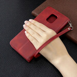 Housse Xiaomi Redmi Note 9S / Redmi Note 9 Pro Style Cuir à Lanière