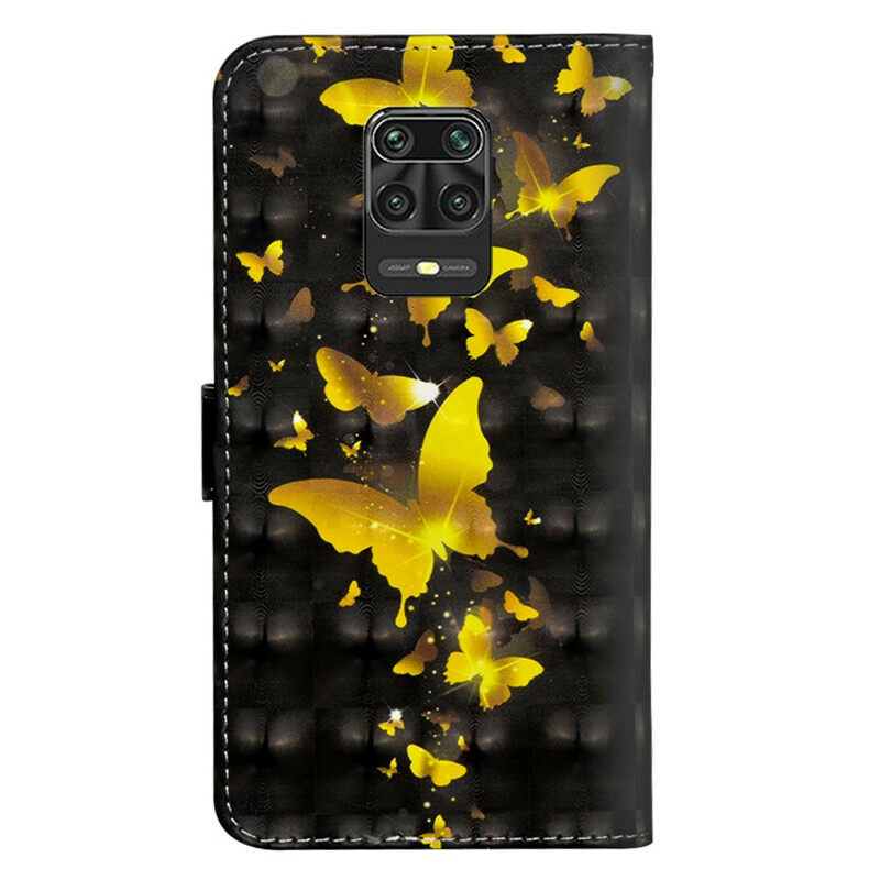 Housse Xiaomi Redmi Note 9S / Redmi Note 9 Pro Papillons Jaunes Housse Xiaomi Redmi Note 9S / Redmi Note 9 Pro Papillons Jaunes