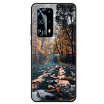 Coque Huawei P40 Pro Verre Trempé Route du Bonheur Coque Huawei P40 Pro Verre Trempé Route du Bonheur