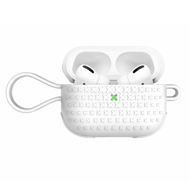 Coque AirPods Pro Silicone avec Lanière DIROSE Coque AirPods Pro Silicone avec Lanière DIROSE
