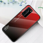 Coque Huawei P40 Pro Verre Trempé Hello Coque Huawei P40 Pro Verre Trempé Hello