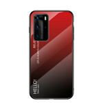 Coque Huawei P40 Pro Verre Trempé Hello Coque Huawei P40 Pro Verre Trempé Hello