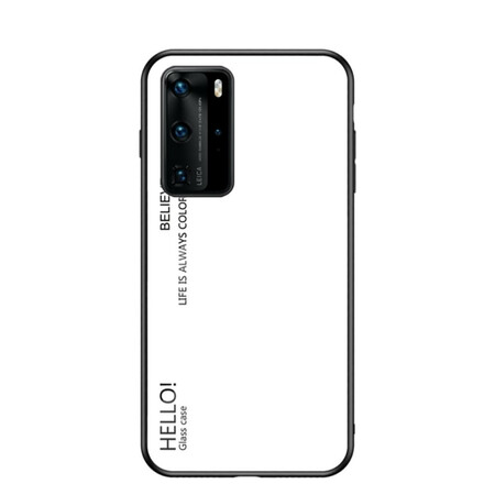 Coque Huawei P40 Pro Verre Trempé Hello
