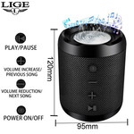 Haut-parleur Bluetooth 5.0 Stereo Subwoofer Haut-parleur Bluetooth 5.0 Stereo Subwoofer