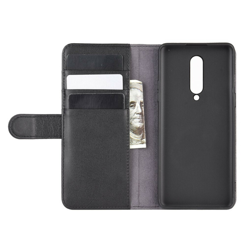 Housse OnePlus 8 Cuir Fendu Housse OnePlus 8 Cuir Fendu