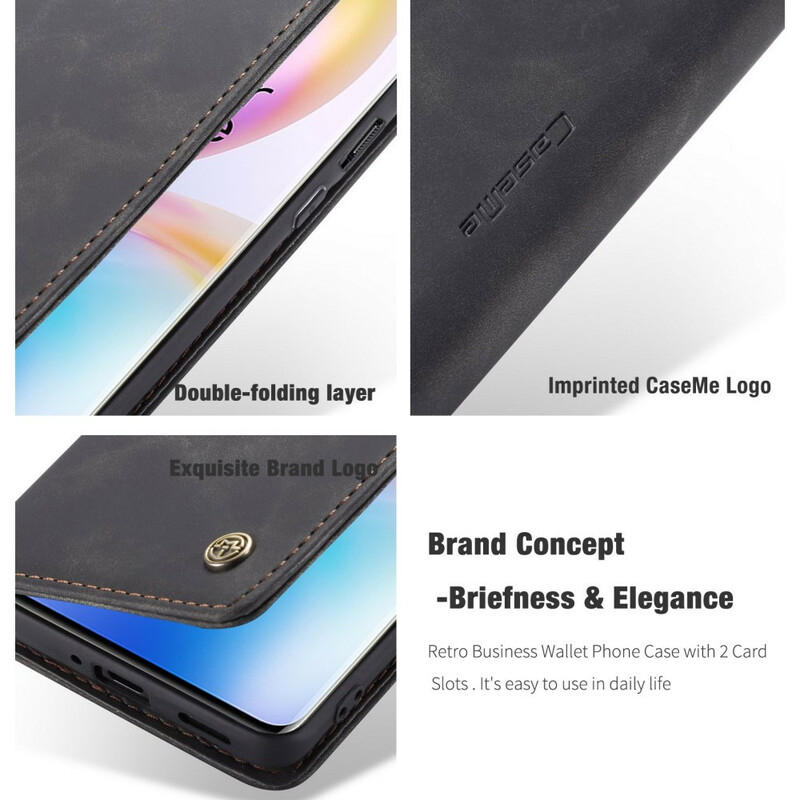 Flip Cover OnePlus 8 Pro CASEME Simili Cuir