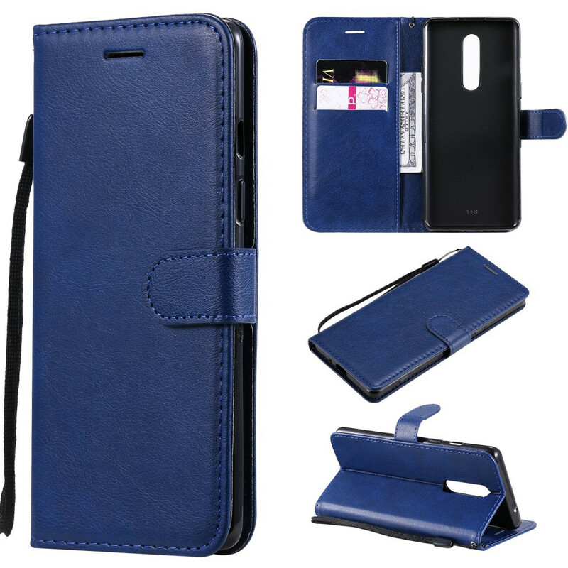 Housse OnePlus 8 Effet Cuir à Lanière Housse OnePlus 8 Effet Cuir à Lanière