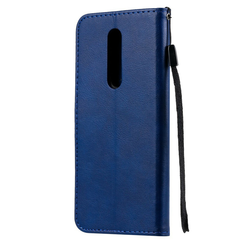 Housse OnePlus 8 Effet Cuir à Lanière Housse OnePlus 8 Effet Cuir à Lanière