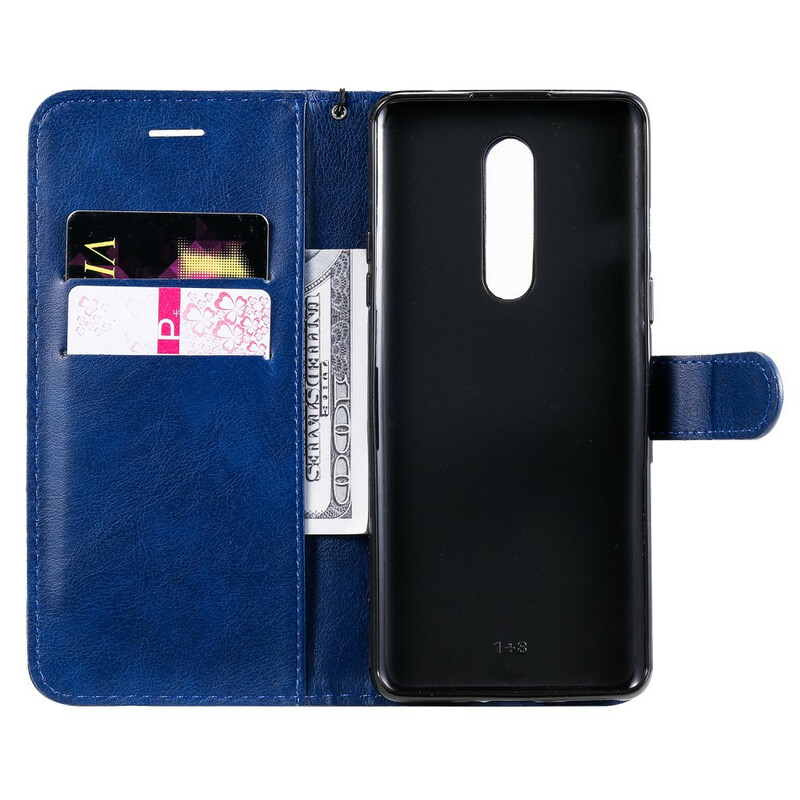 Housse OnePlus 8 Effet Cuir à Lanière Housse OnePlus 8 Effet Cuir à Lanière