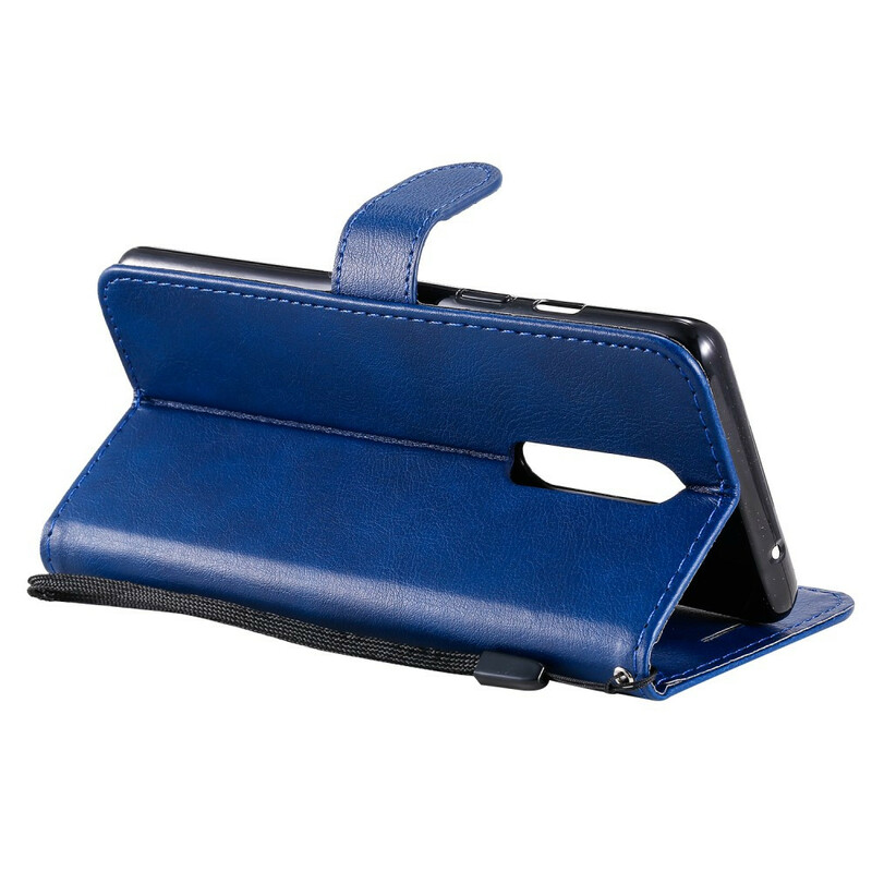 Housse OnePlus 8 Effet Cuir à Lanière Housse OnePlus 8 Effet Cuir à Lanière