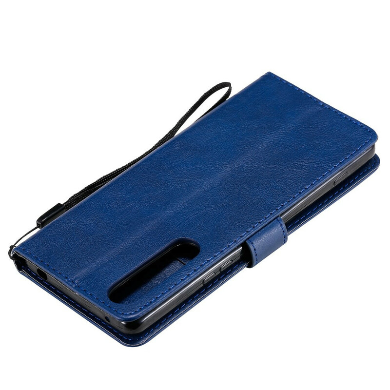 Housse OnePlus 8 Effet Cuir à Lanière Housse OnePlus 8 Effet Cuir à Lanière
