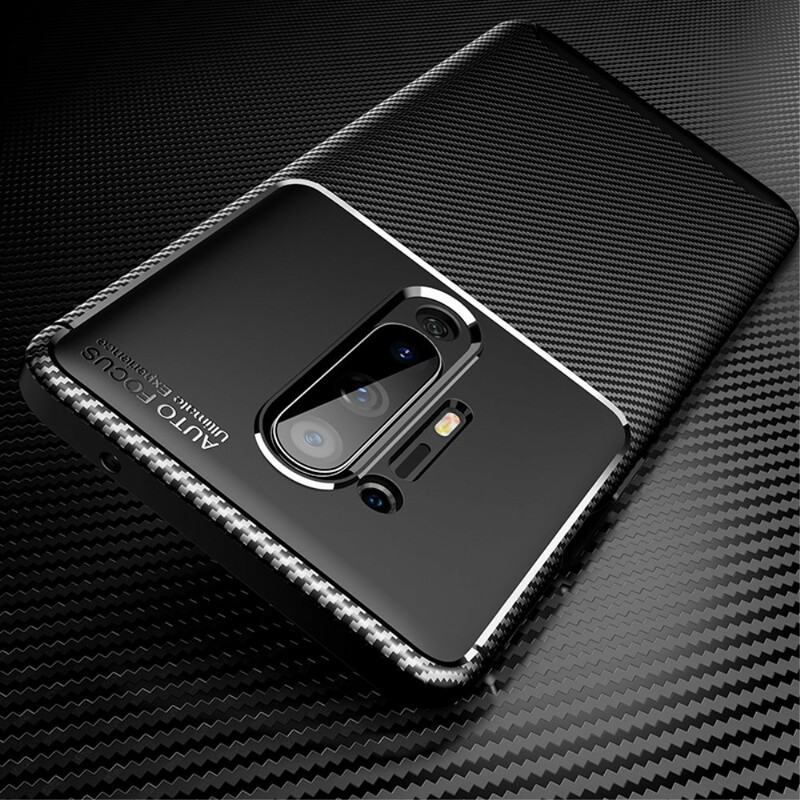 Coque OnePlus 8 Pro Flexible Texture Fibre Carbone Coque OnePlus 8 Pro Flexible Texture Fibre Carbone