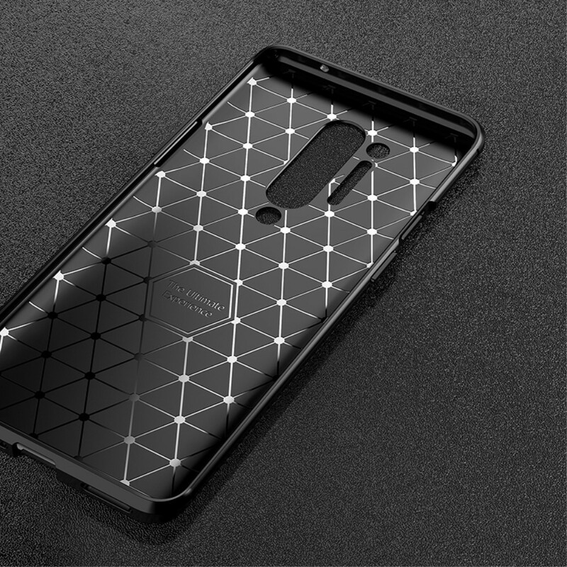 Coque OnePlus 8 Pro Flexible Texture Fibre Carbone Coque OnePlus 8 Pro Flexible Texture Fibre Carbone