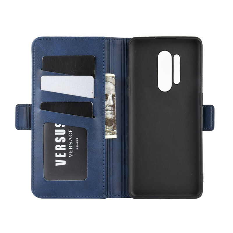 Housse OnePlus 8 Pro Rabat Double Housse OnePlus 8 Pro Rabat Double