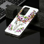 Coque Huawei P40 Pro Wapiti Fleuri Fluorescente Coque Huawei P40 Pro Wapiti Fleuri Fluorescente
