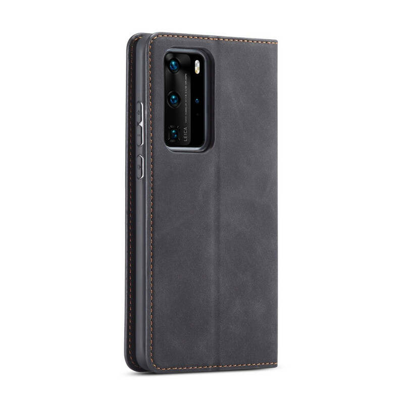 Flip Cover Huawei P40 Pro Effet Cuir FORWENW Flip Cover Huawei P40 Pro Effet Cuir FORWENW