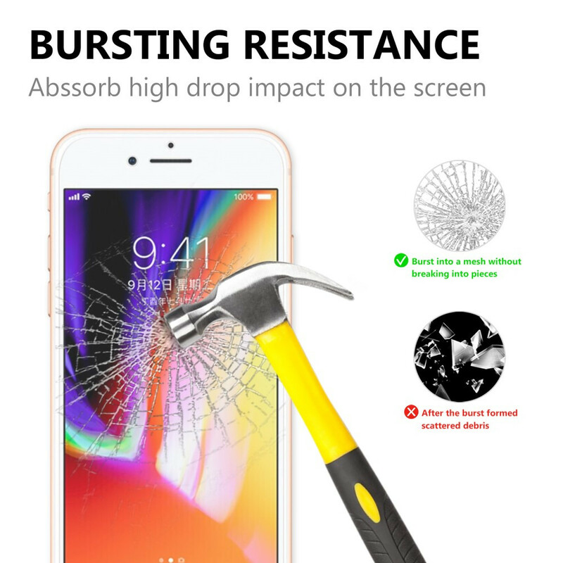 Protection en verre trempé pour iPhone SE 2 / 8 / 7