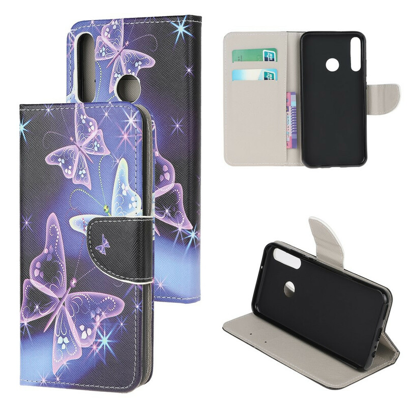 Housse Huawei P40 Lite E Papillons et Fleurs Housse Huawei P40 Lite E Papillons et Fleurs