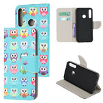 Housse Huawei P40 Lite E Multiples Hiboux Housse Huawei P40 Lite E Multiples Hiboux
