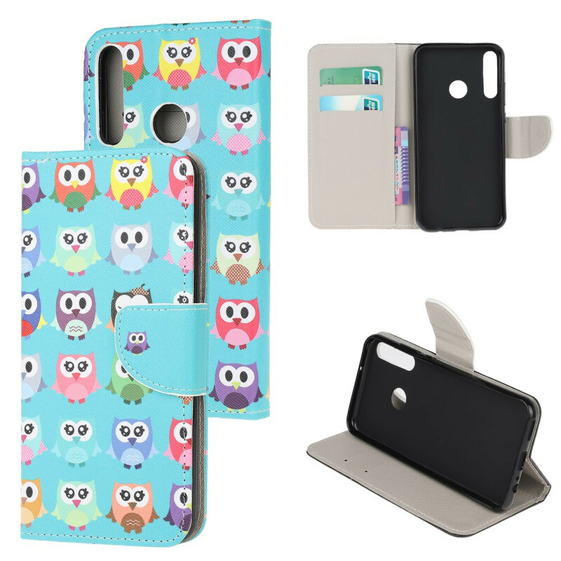 Housse Huawei P40 Lite E Multiples Hiboux Housse Huawei P40 Lite E Multiples Hiboux