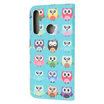 Housse Huawei P40 Lite E Multiples Hiboux Housse Huawei P40 Lite E Multiples Hiboux