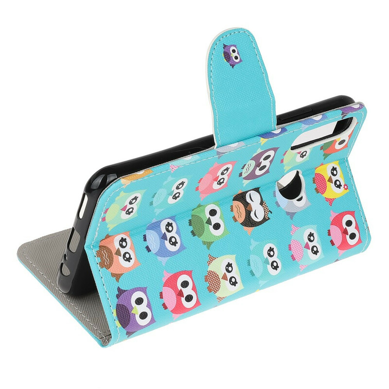Housse Huawei P40 Lite E Multiples Hiboux Housse Huawei P40 Lite E Multiples Hiboux