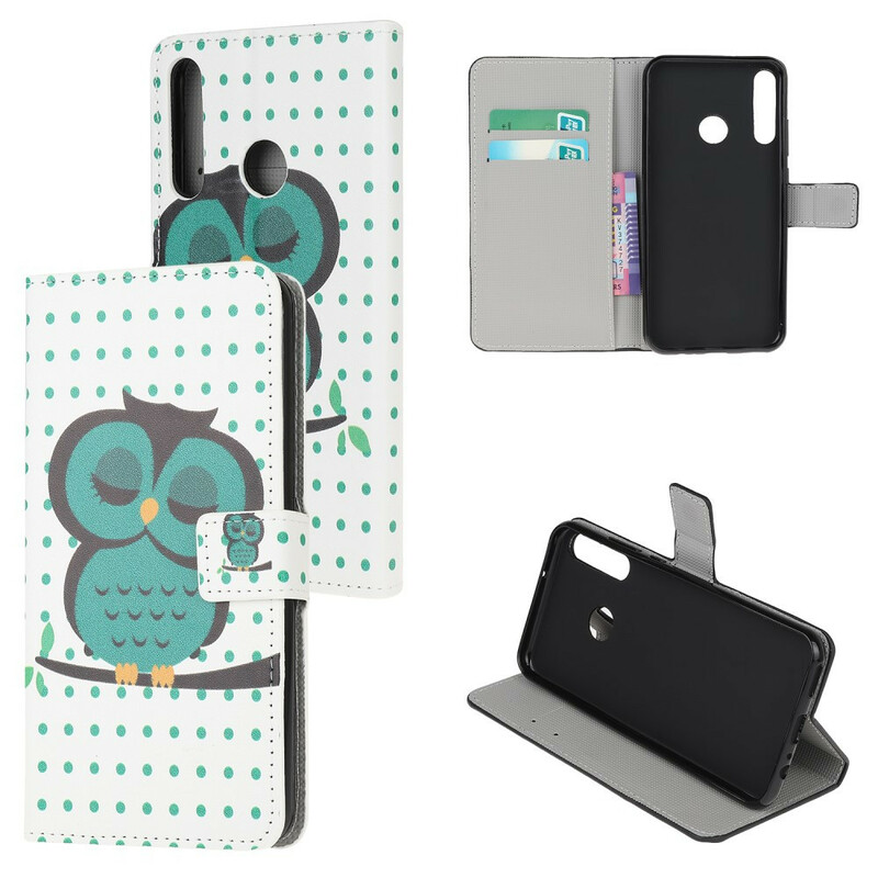 Housse Huawei P40 Lite E Hibou Endormi Housse Huawei P40 Lite E Hibou Endormi
