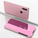 View Cover Huawei P40 Lite E Miroir et Simili Cuir View Cover Huawei P40 Lite E Miroir et Simili Cuir