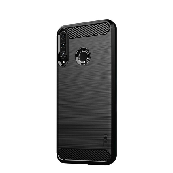 Coque Huawei P40 Lite E Fibre Carbone Brossée MOFI