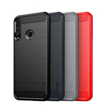 Coque Huawei P40 Lite E Fibre Carbone Brossée MOFI Coque Huawei P40 Lite E Fibre Carbone Brossée MOFI