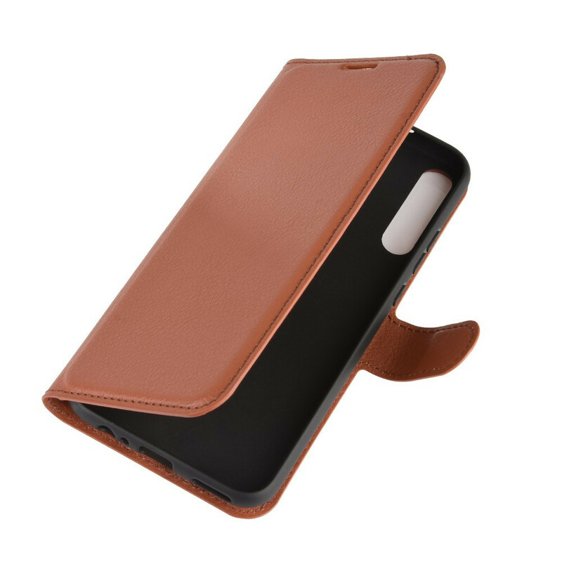 Housse Huawei P40 Lite E Simili Cuir Litchi Classique Housse Huawei P40 Lite E Simili Cuir Litchi Classique