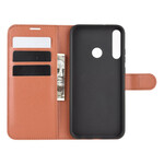 Housse Huawei P40 Lite E Simili Cuir Litchi Classique Housse Huawei P40 Lite E Simili Cuir Litchi Classique