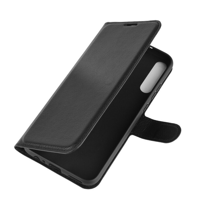Housse Huawei P40 Lite E Simili Cuir Litchi Classique Housse Huawei P40 Lite E Simili Cuir Litchi Classique