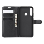 Housse Huawei P40 Lite E Simili Cuir Litchi Classique Housse Huawei P40 Lite E Simili Cuir Litchi Classique
