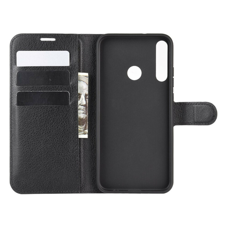 Housse Huawei P40 Lite E Simili Cuir Litchi Classique Housse Huawei P40 Lite E Simili Cuir Litchi Classique