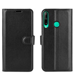 Housse Huawei P40 Lite E Simili Cuir Litchi Classique Housse Huawei P40 Lite E Simili Cuir Litchi Classique