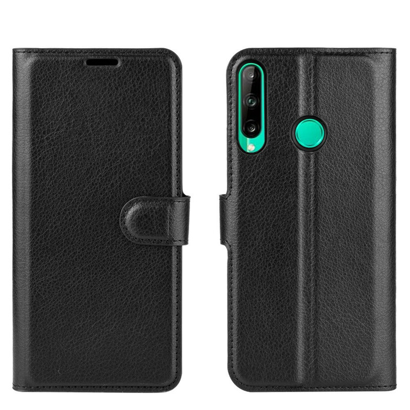 Housse Huawei P40 Lite E Simili Cuir Litchi Classique Housse Huawei P40 Lite E Simili Cuir Litchi Classique