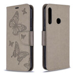 Housse Huawei P40 Lite E Papillons et Rabat Oblique Housse Huawei P40 Lite E Papillons et Rabat Oblique