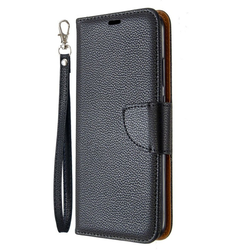Housse Huawei P40 Lite E Litchi Rabat Oblique Housse Huawei P40 Lite E Litchi Rabat Oblique